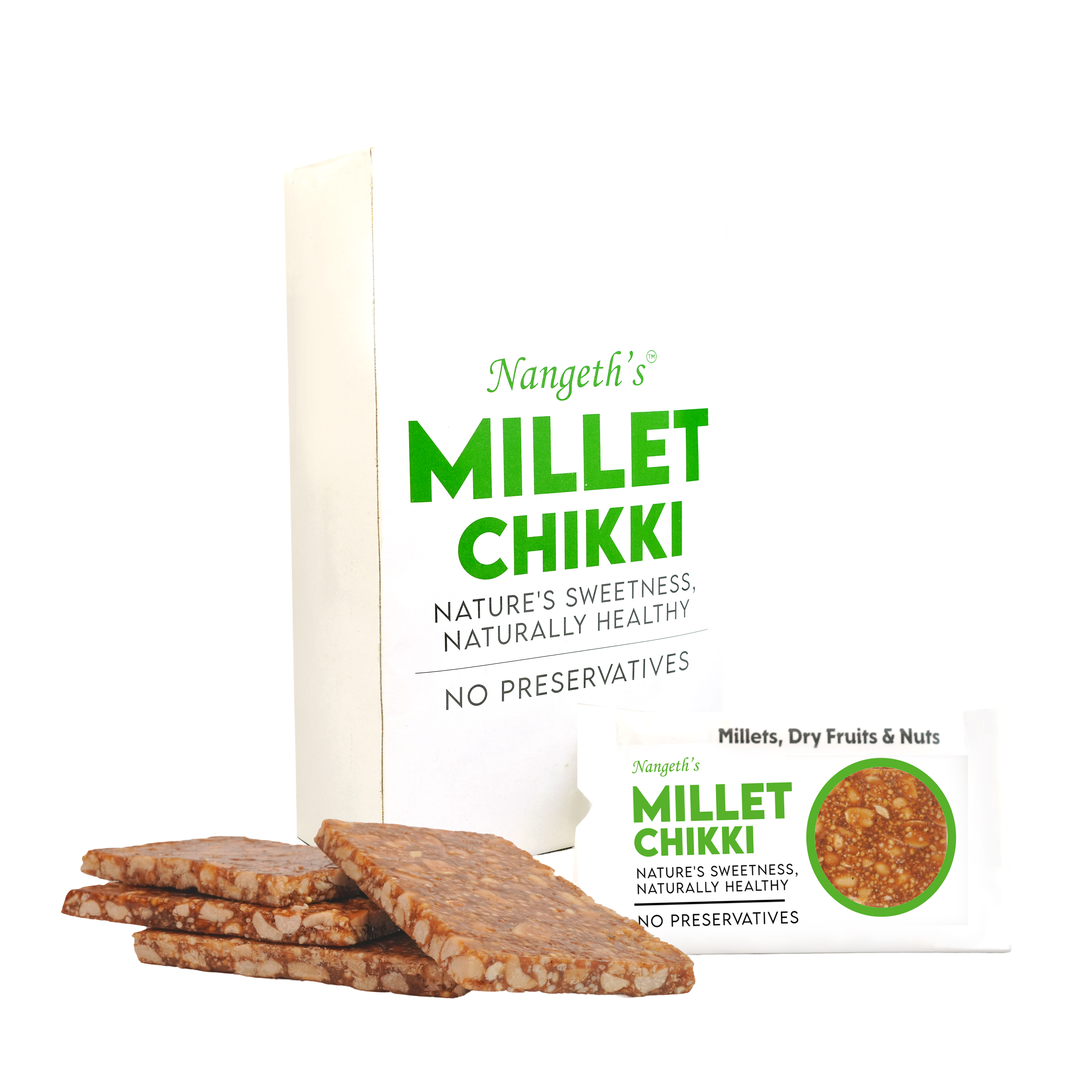 Buy millet chikki online in India - Nangeth's