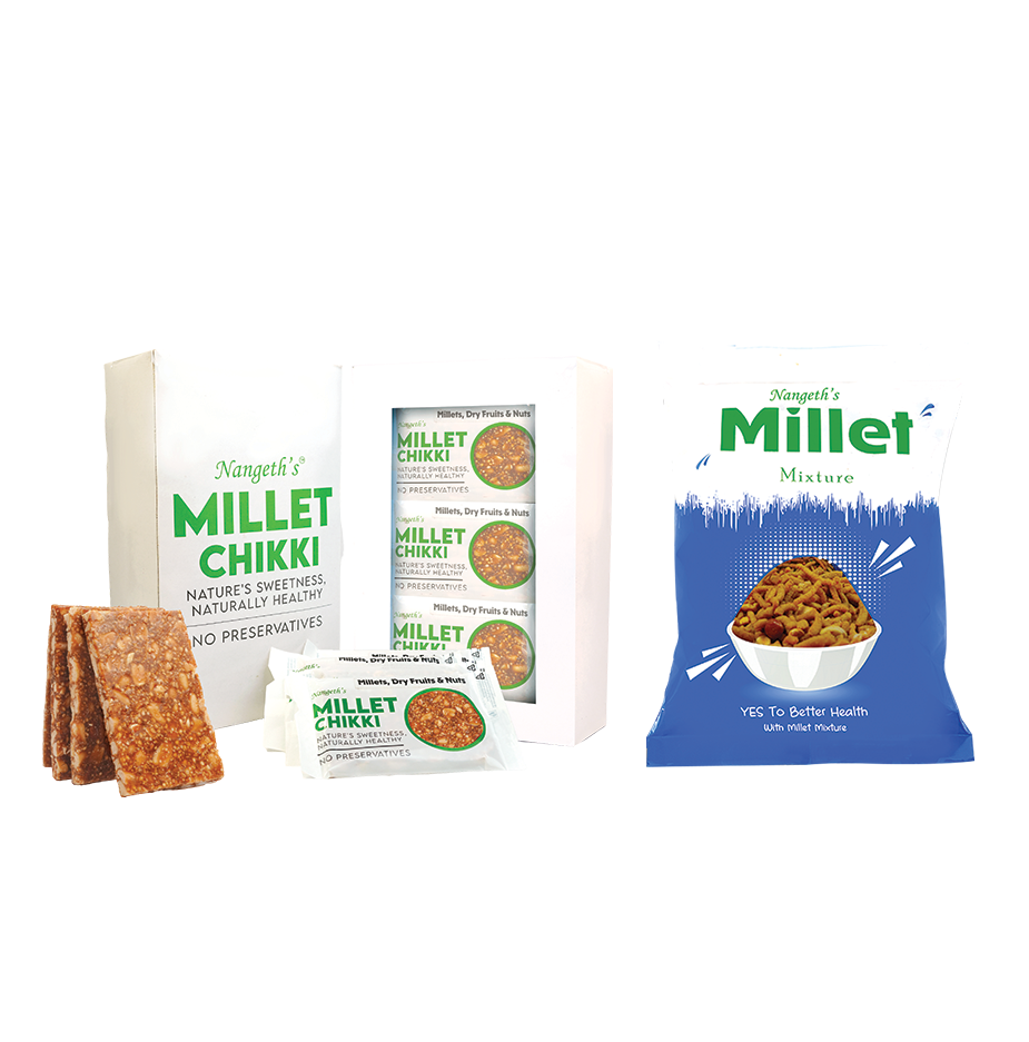 3. Wholesome millet snack options from Nangeth's